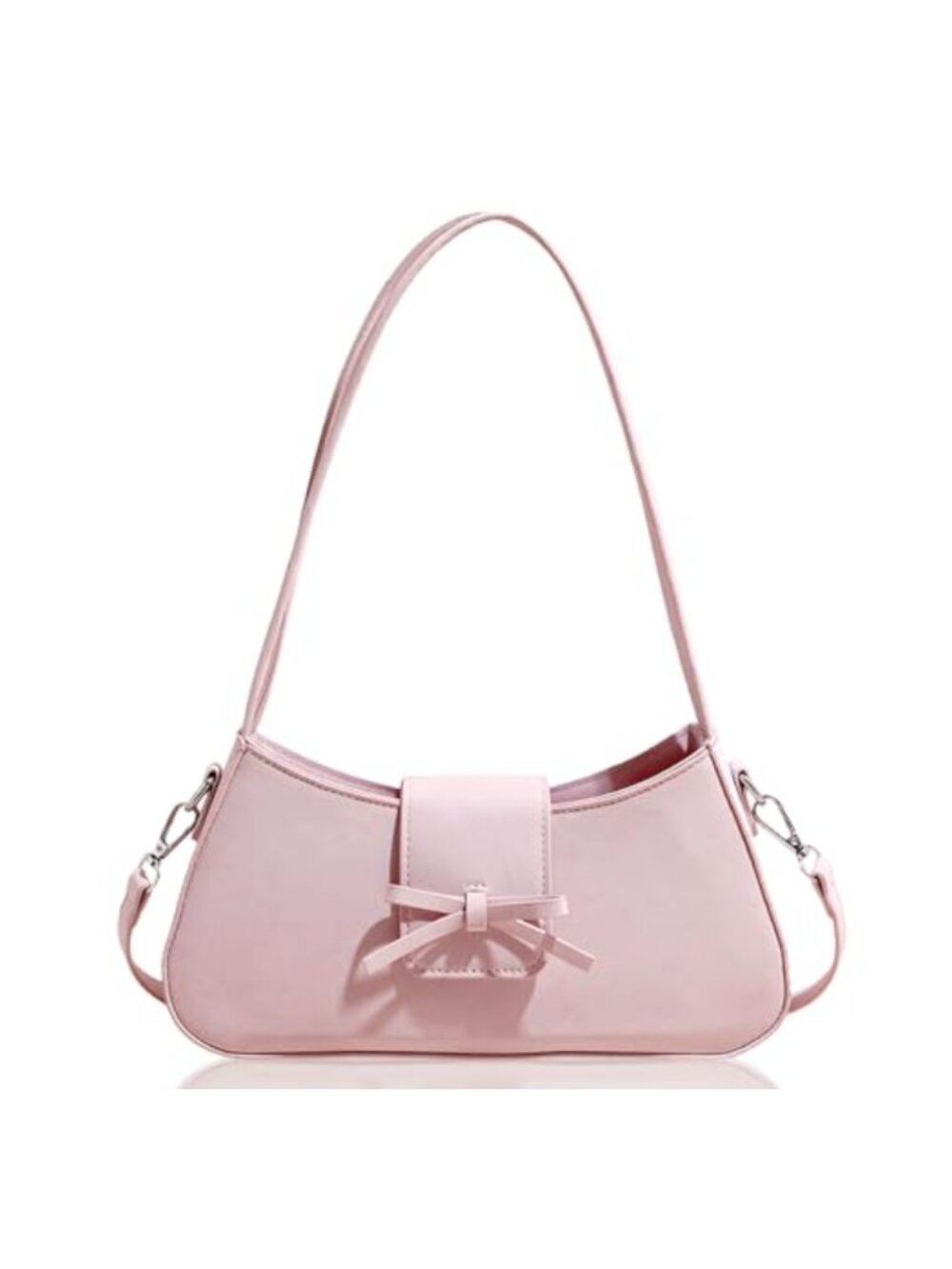 Y2K Coquette Bow Mini Hobo Shoulder Bag Mini Clutch Purse